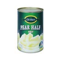 canned bartlett pear